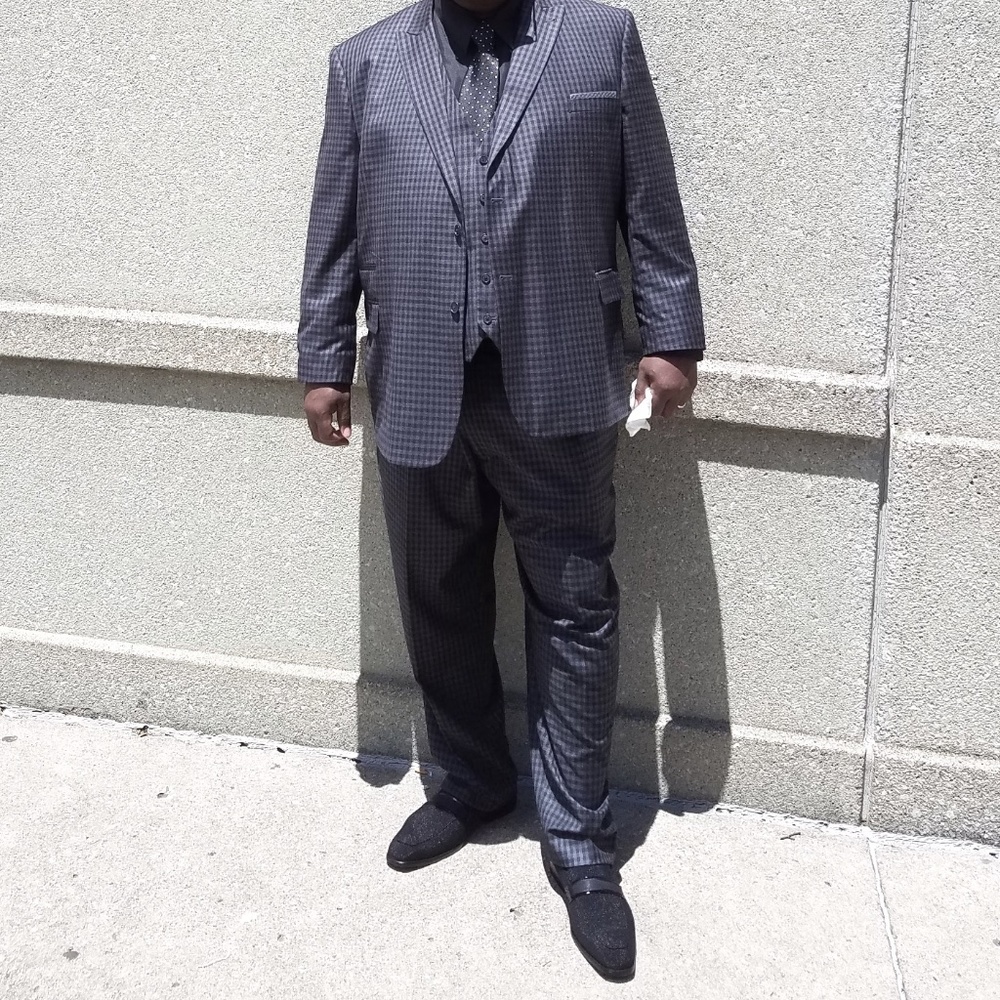 Steve Harvey Mens 3 pc suit